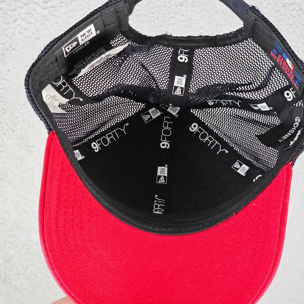 New Era Hat Unisex Toddler OS Navy Cleveland Indians Disney 9FORTY Trucker Cap